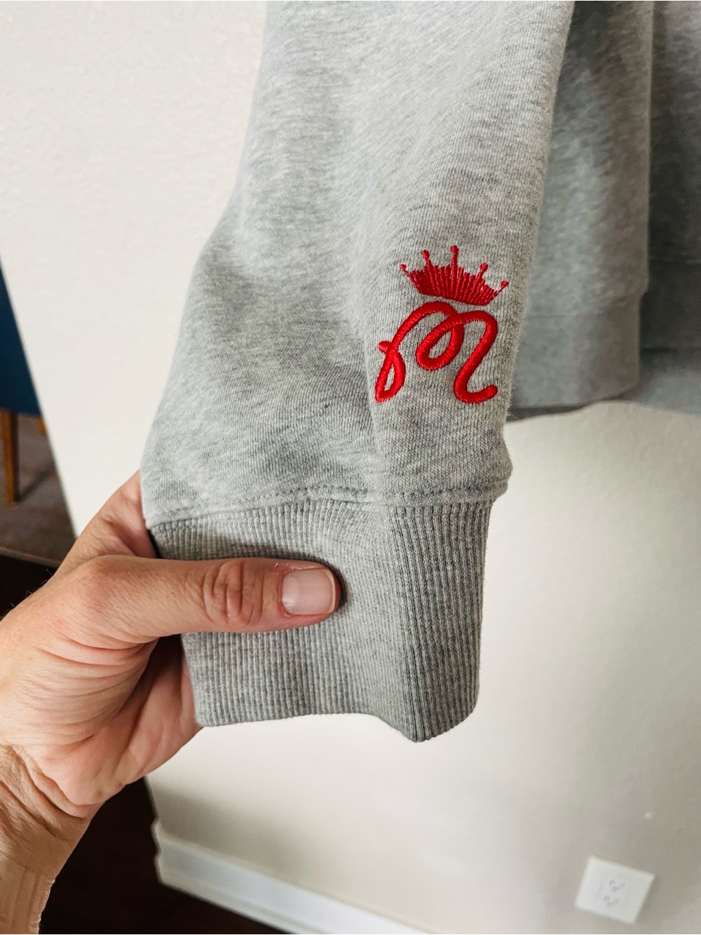 Malbon x Budweiser Crewneck Sweatshirt in Heather Grey - Picture 4 of 11